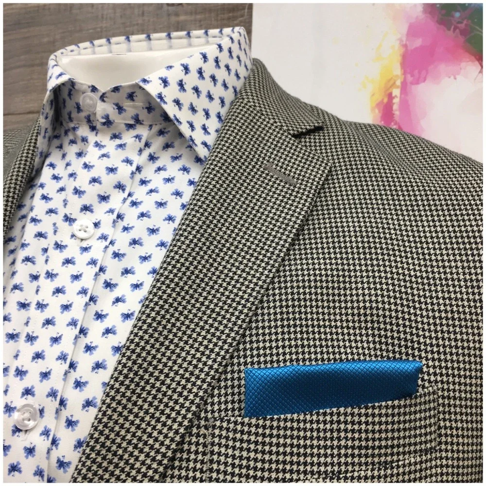 RALPH LAUREN Men Wool Silk Blazer Sport Coat Casual Jacket Size 40R Classic Suit